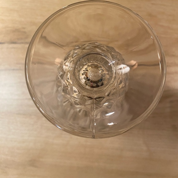 Two Vintage Fostoria Glasses, gorgeous clear Fostoria Glass here! Sold in pair! - Picture 5 of 7